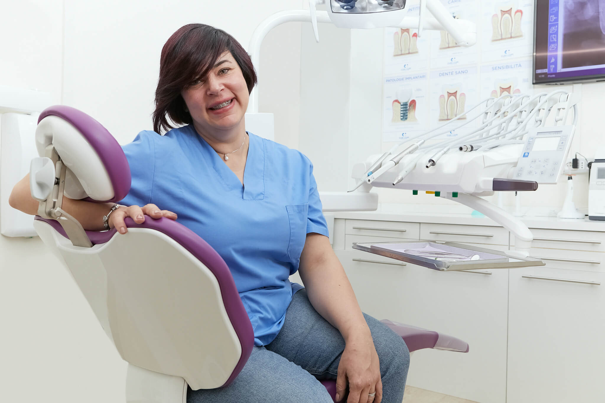 Studio dentistico tg dental roma dentista finocchio borghesiana dott.ssa Claudia pallone
