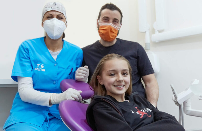 studio dentistico tg dental roma dentista finocchio borghesiana pedodonzia bambini denti