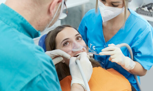 studio dentistico tg dental roma dentista finocchio borghesiana bambini anestesia
