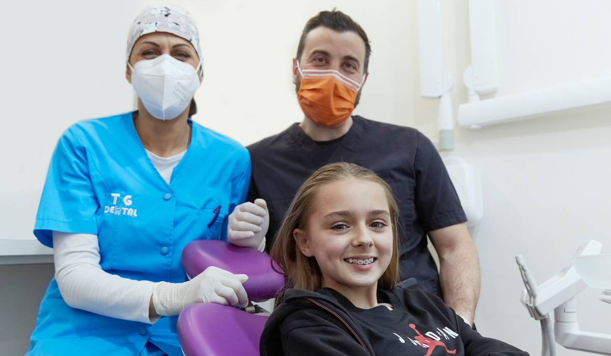 studio dentistico tg dental roma dentista finocchio borghesiana pedodonzia bambini denti calza epifania